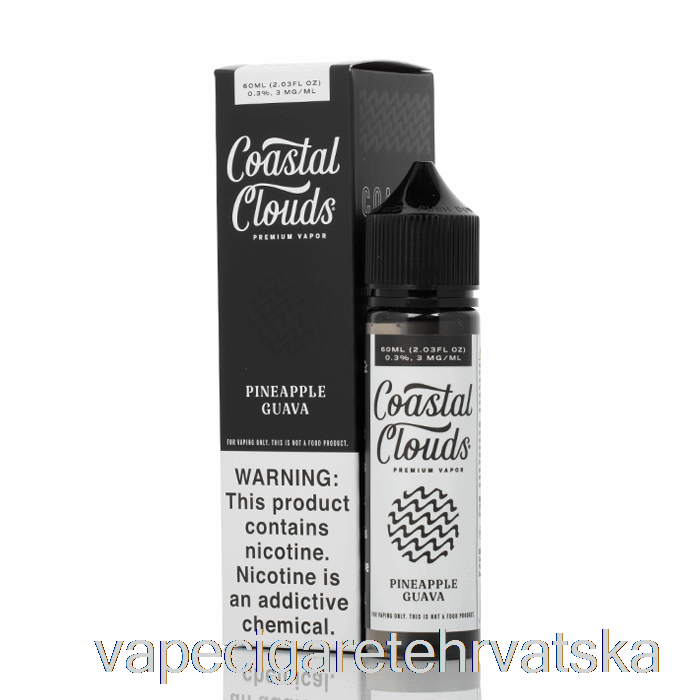 Vape Cigarete Ananas Guava - Obalni Oblaci Co. - 60 Ml 3 Mg